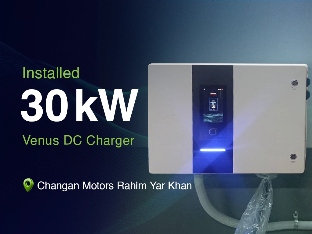 30kW DC EV Charger for Deepal S07 at Changan Motors in Rahim Yar Khan, Punjab, Pakistan
